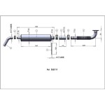 Nuovi set originali di contenitori DLE 111CC per motore DLE111 (1 pz)